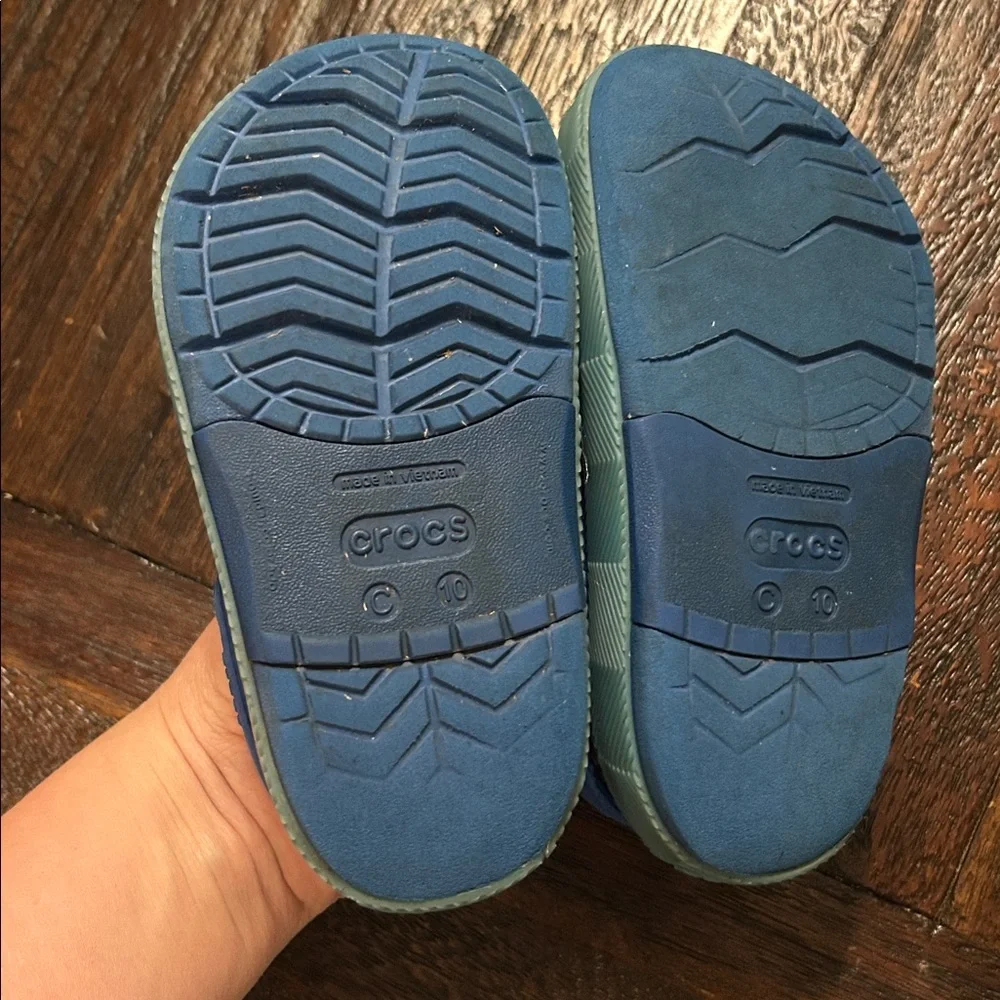 CROCS Kids Classic Blue Sandals